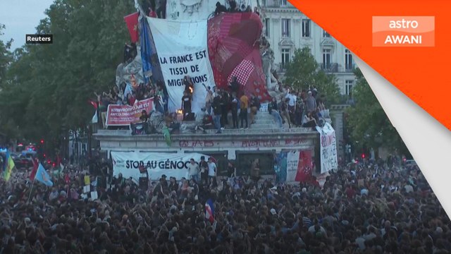 Ribuan warga Perancis protes Parlimen gantung di Paris