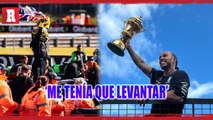 HAMILTON TRAS GANAR EL GP DE GRAN BRETAÑA: 'SABÍA QUE ME TENÍA QUE LEVANTAR'
