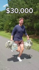 MR beast running with 1000000000 dollar