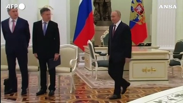Mosca, il presidente russo Putin riceve il premier ungherese Orban