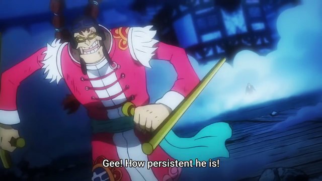 Zoro see's Kiku's arm and takes down Apoo - One Piece