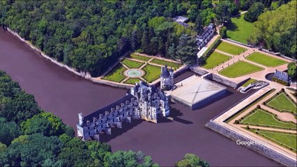 The Château de Chenonceau in French