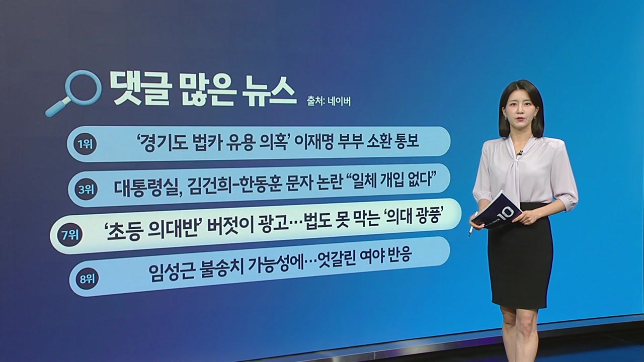 푸바오 쌍둥이 동생/초등의대반 광풍/임성근 불송치 [앵커리포트] / YTN