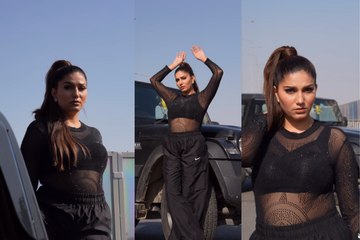 Sapna Choudhary ने ब्लैक ड्रेस में ढाया कहर, वीडियो पर आ रहे ताबड़तोड़ व्यूज