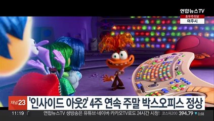 '인사이드 아웃2' 4주 연속 주말 박스오피스 정상
