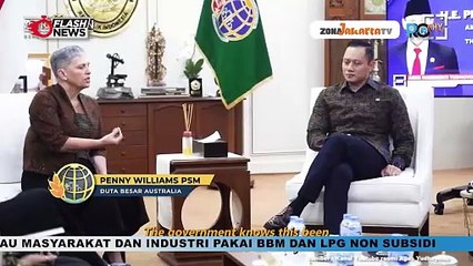 MENTERI ATR-BPN AHY TERIMA KUNJUNGAN DUBES AUSTRALIA BAHAS KERJA SAMA PENDIDIKAN DAN SDM