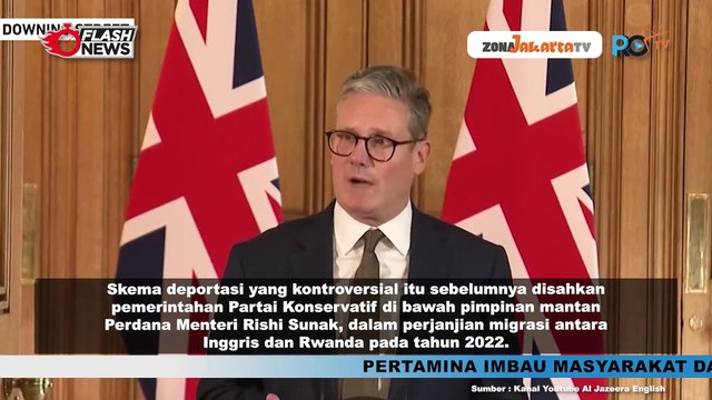 PM INGGRIS KEIR STARMER AKAN HENTIKAN 'PEMBUANGAN' IMIGRAN GELAP RWANDA