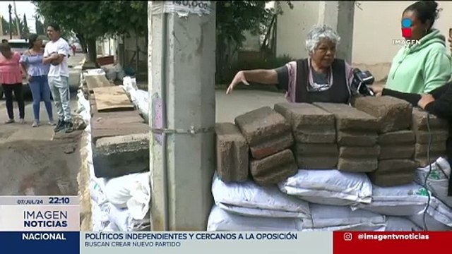 Lluvias e inundaciones dejan estragos en Chalco, Estado de México