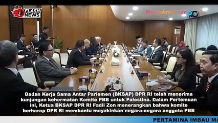 Indonesia Desak PBB Akui Keanggotaan Palestina