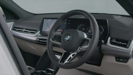 BMW X2 xDrive20i Interior Design in Alpine White