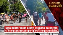 Mga mister, kumasa sa karera habang pasan-pasan ang kanilang mga misis?! | Kapuso Mo, Jessica Soho