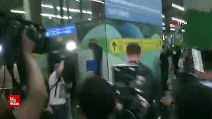 A Milli Futbol Takımı, yurda döndü