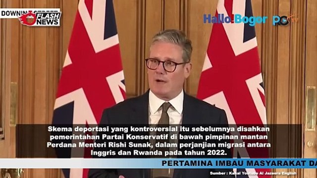 PM Inggris Keir Starmer Berencana Menghentikan Deportasi Imigran Gelap ke Rwanda