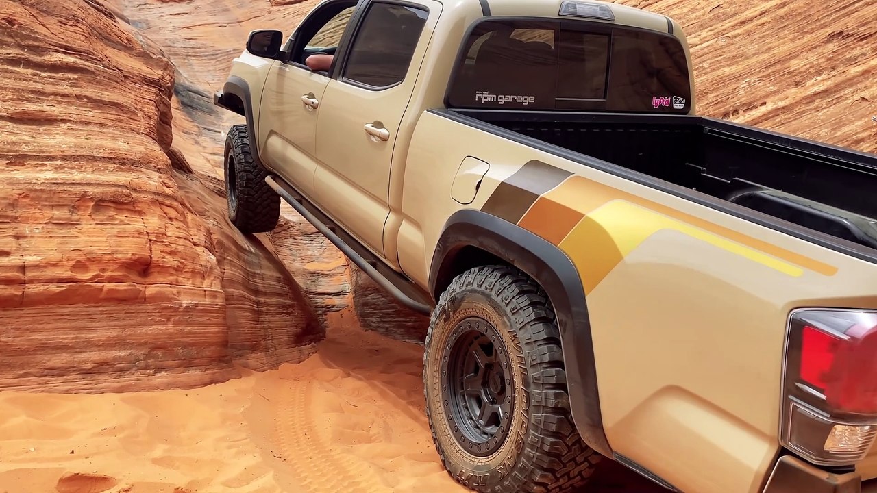 Toyota Tacoma-  The scariest trail