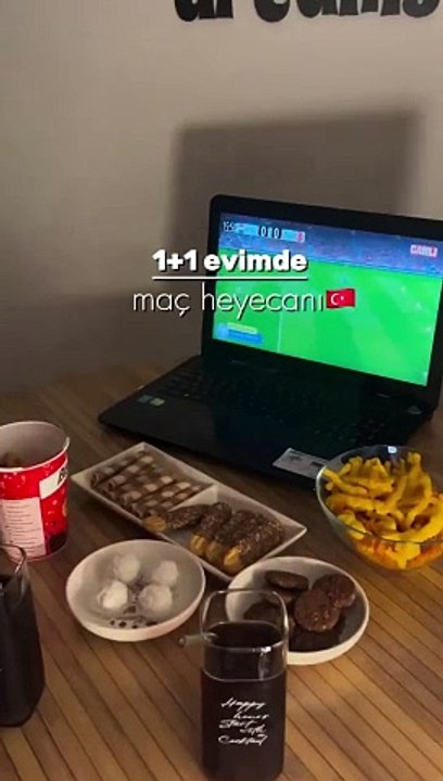 Bir kadın, Türkiye-Hollanda maçını izlediğini zannederek oyun videosu izledi...
