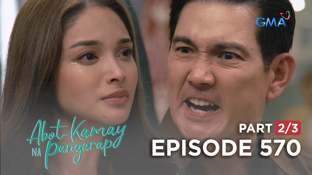 Abot Kamay Na Pangarap: Ang naubos na pasensya ni RJ kay Zoey! (Full Episode 570 - Part 2/3)