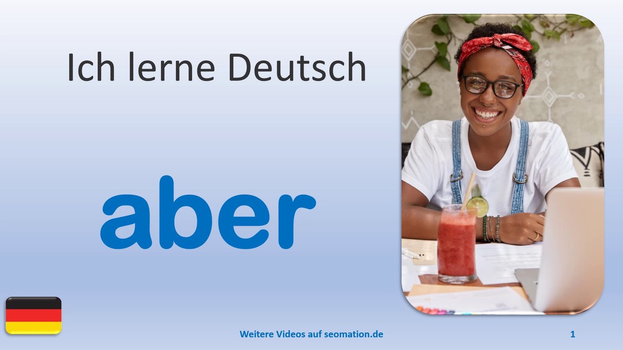 ✅aber✅ Ich lerne Deutsch mit Texten und Bildern