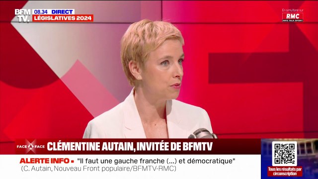 Victoire des dissidents LFI: Clémentine Autain estime qu'un message assez clair a été envoyé par les électeurs