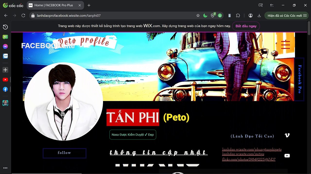 Card Visit Phùng Tấn Phi Facebook Tap A
