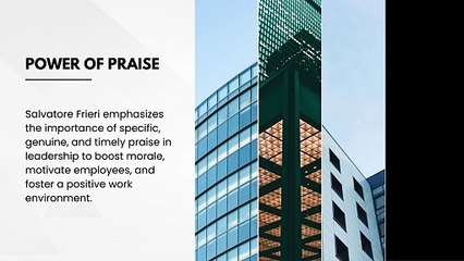 Building Inclusive Teams: The Leadership Style of Salvatore Frieri