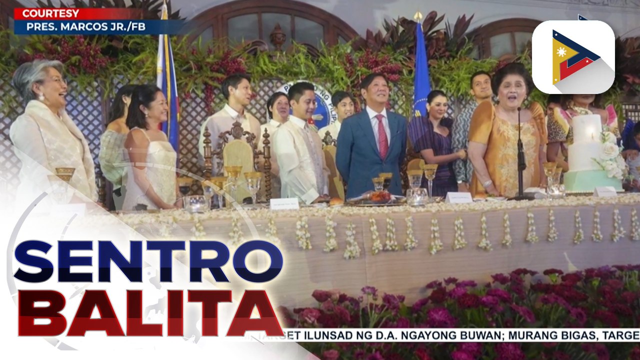 PBBM, kinilala ang mga naging kontribusyon sa bansa ni dating First Lady Imelda Marcos na...