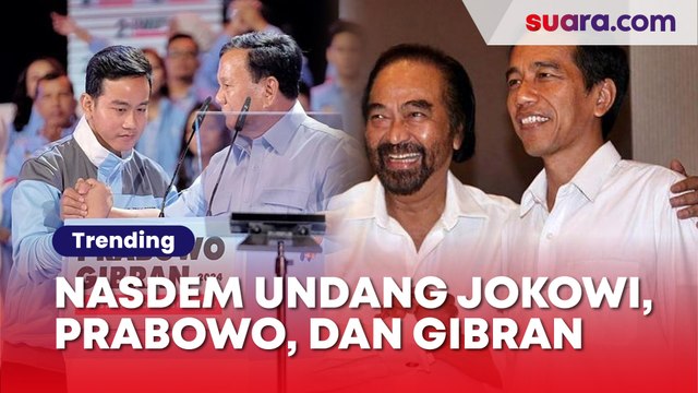 Surya Paloh Bakal Lengser dari Kursi Ketum? NasDem Ungkap Alasan Undang Jokowi dan Prabowo-Gibran ke Kongres Ketiga