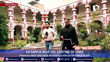 Télécharger la video: ¡Exclusivo! La santa reja del Centro de Lima: Franciscanos apelarán remodelación de histórica plaza