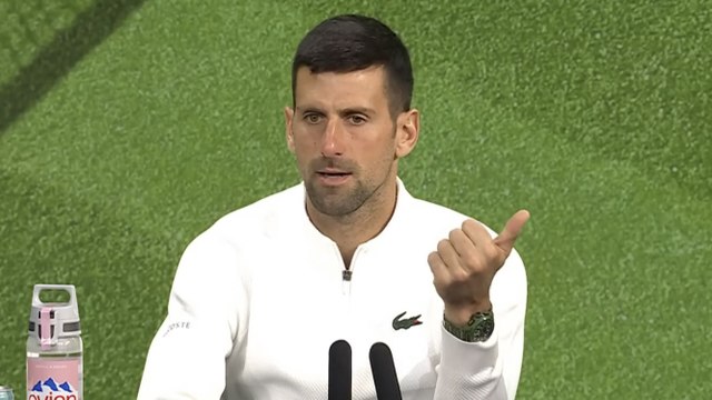 Tennis - Wimbledon 2024 - Novak Djokovic : With padel and pickleball, tennis is in danger