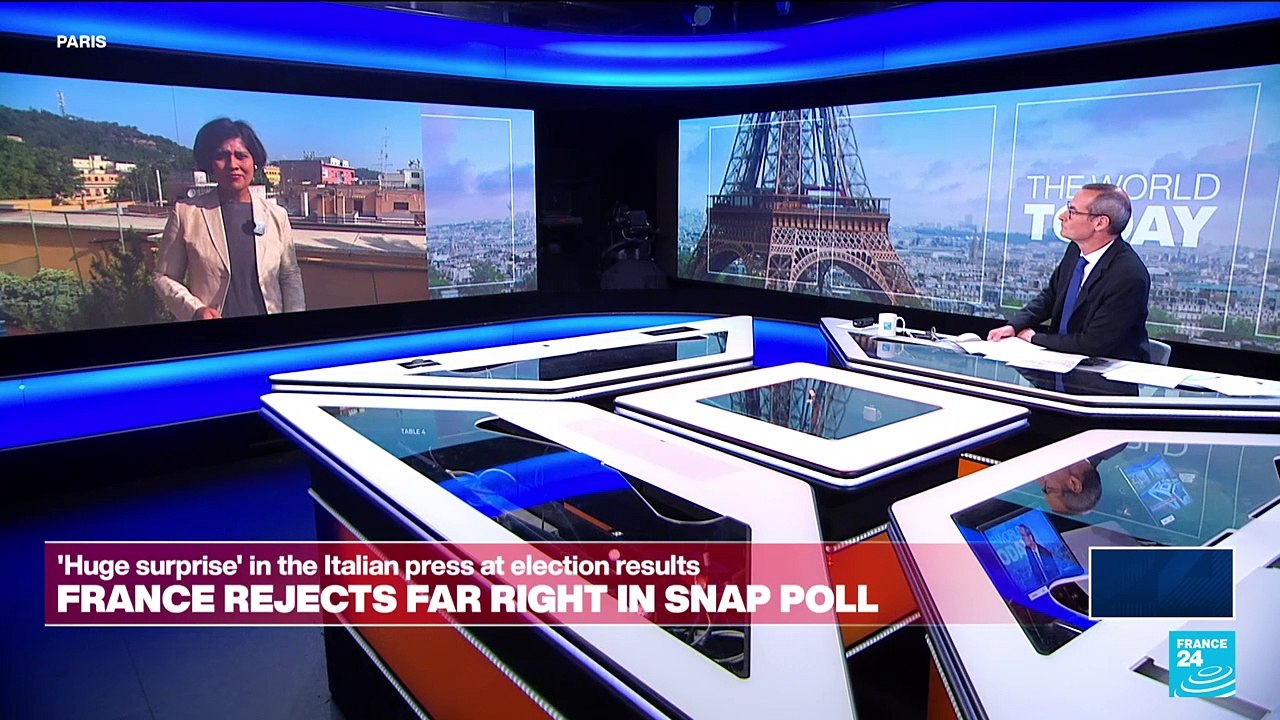 'A French revolution': Italian media reacts to...