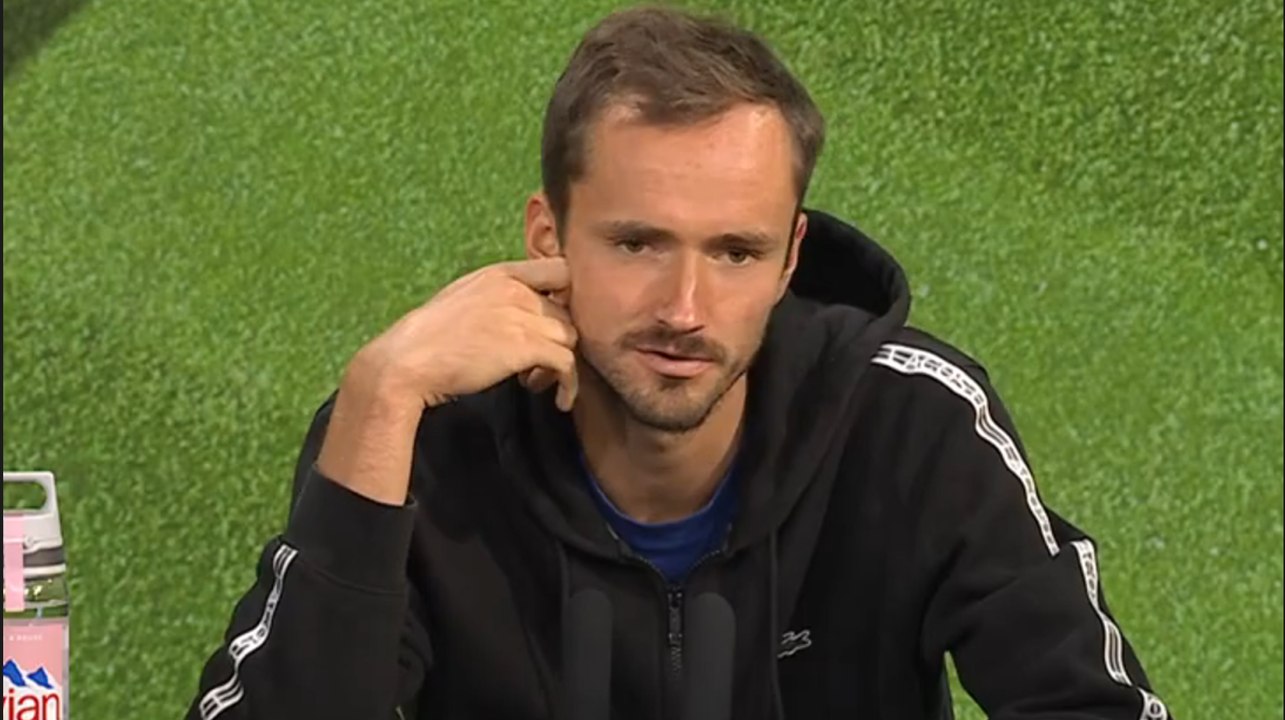 Tennis - Wimbledon 2024 - Daniil Medvedev will face Jannik Sinner: "I play better against a No. 1"