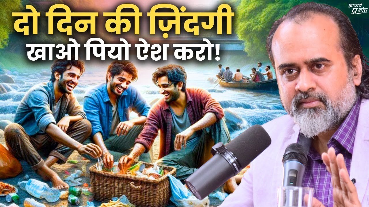 दो दिन की ज़िंदगी - खाओ पियो ऐश करो || आचार्य प्रशांत, बातचीत (2021)