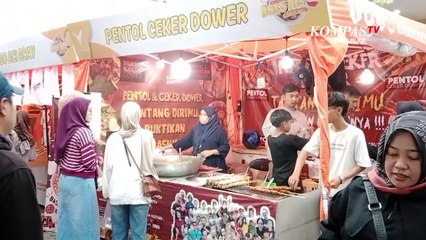 Diikuti Puluhan Pedagang, Festival Baso Aci Diserbu Warga