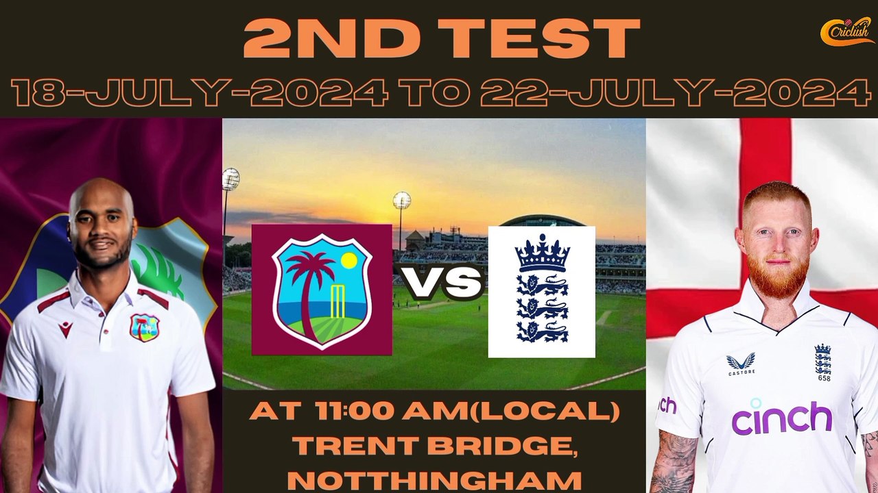 WestIndies Tour of England Tests 2024 Head To Head, Recent Performances and Last 5 Matches| ENGvWI | Tests Series | #ENGvWI | #WTC25 | #WIvENG | #Criclush | #Cricket | #WTC