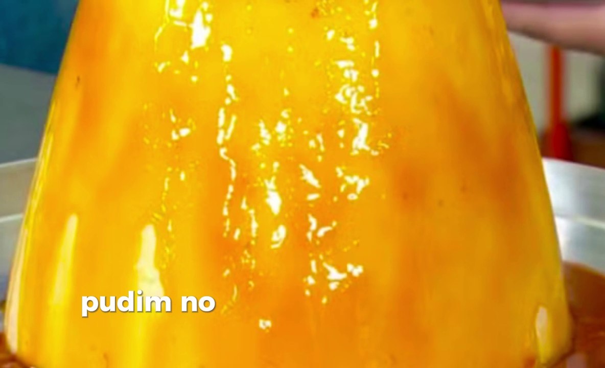 Pudim no balde de Rosângela Policarpo na Ana Maria Braga Receita de HOJE