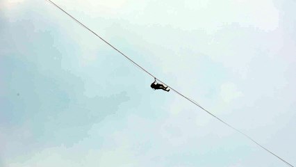 L'impresa di Jaan Roose sullo Stretto di Messina, la caduta che gli è costata il record del mondo