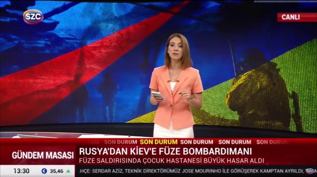 Rusya'dan yoğun füze saldırısı... Çocuk hastanesi vuruldu, ölü ve yararlılar var