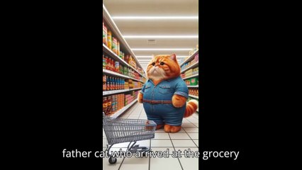 A sad daddy cat #cat #meow #aicat #ai #story