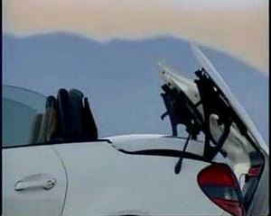 Mercedes-Benz SLK 2008 - roof opening