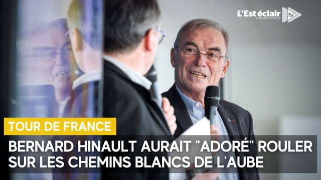Bernard Hinault aurait adoré rouler sur les chemins blancs de l'Aube