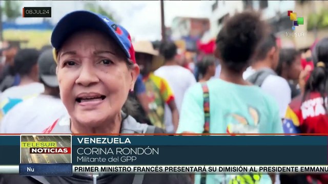 Candidato del GPP Nicolás Maduro recorrió la Parroquia de Petare