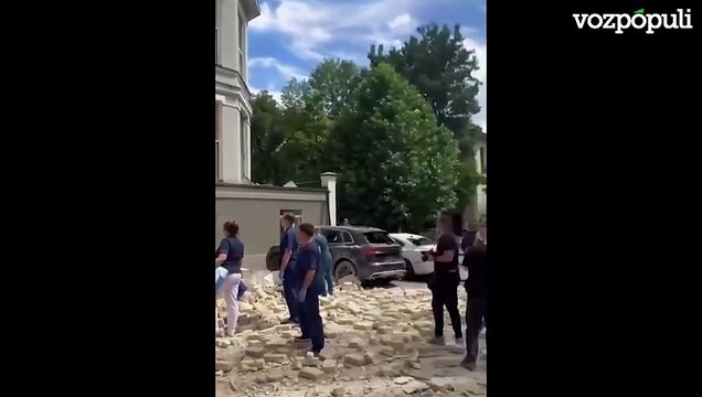 Al menos 7 muertos y 11 heridos en ataque ruso contra Kiev, incluido un hospital infantil