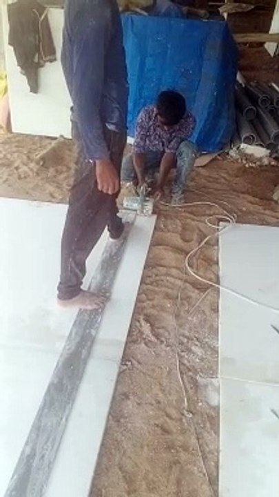 Marble cutting