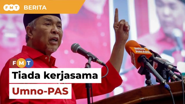 'Jangan harap' kerjasama Umno-PAS selagi ada Hadi, kata Zahid