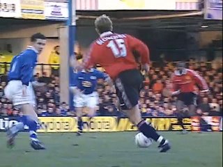 Season 1998-99 - Leicester City vs Manchester United