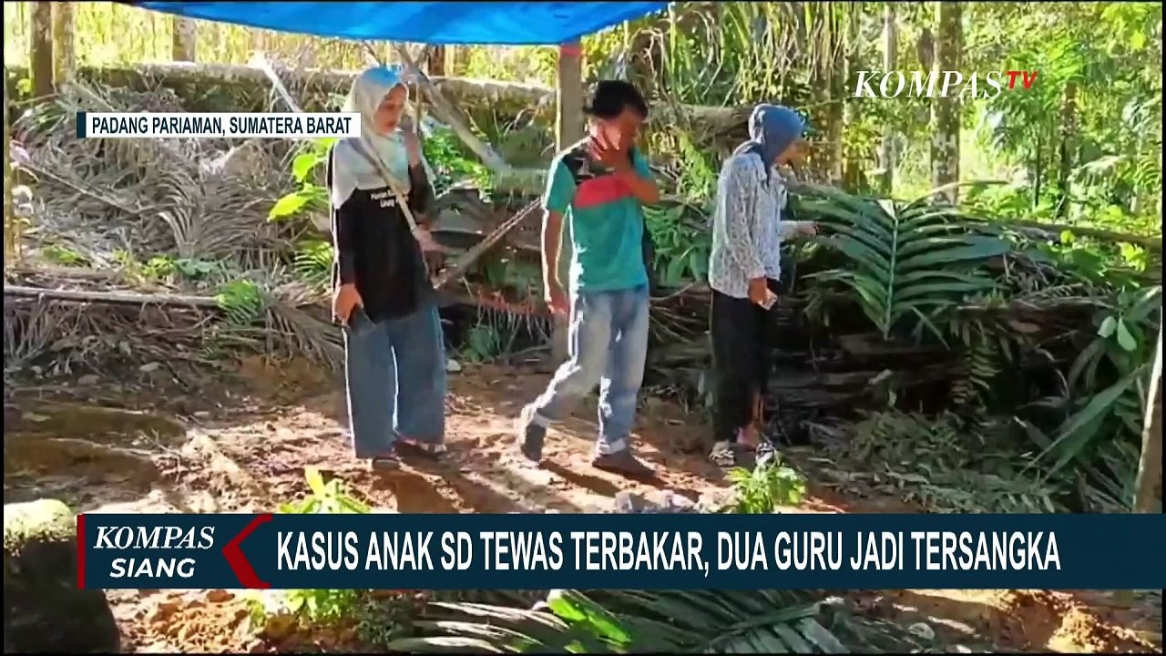 Diduga Lalai Pengawasan, Anak SD di Sumatera Barat Tewas Terbakar, 2 Guru Jadi Tersangka