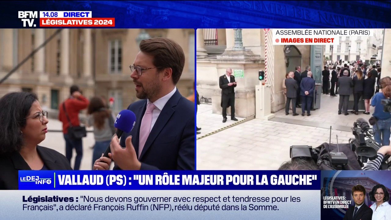 "Nous avons basculé hier soir dans un monde politique et démocratique totalement nouveau", estime Benjamin Lucas (Nouveau Front populaire)