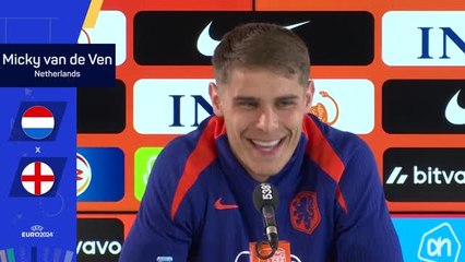 Van de Ven convinced he's quicker than Saka