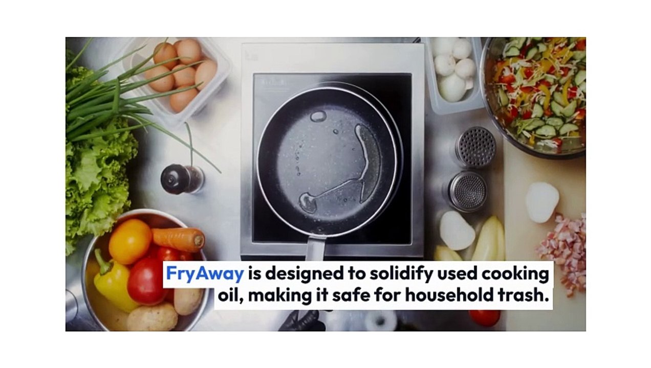 Effortlessly Dispose of Cooking Oil with FryAway