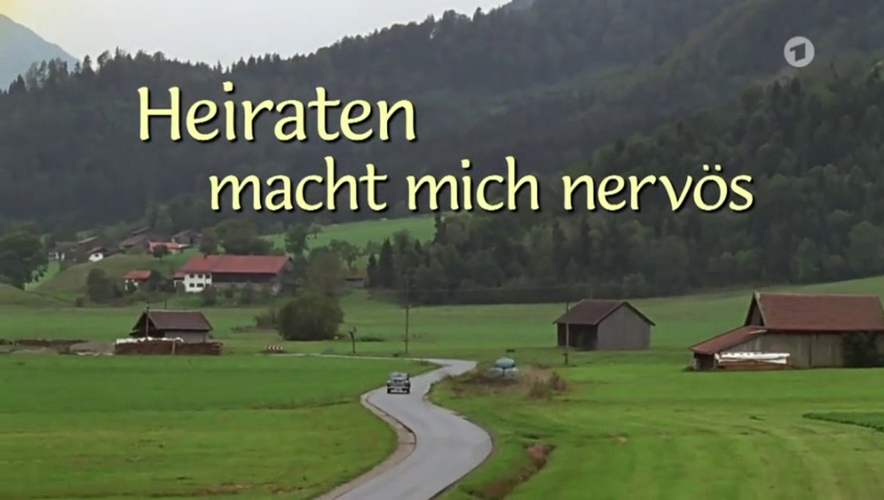 Heiraten macht mich nervös