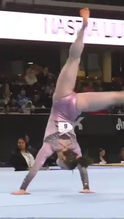Beautiful girl action